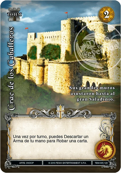 Crac de los Caballeros 「templarios-095」 (ES)