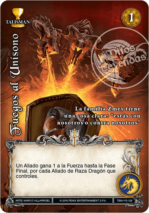 Fuegos al Unísono 「templarios-115」 (ES)