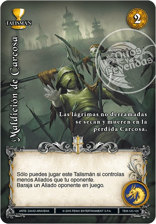 Maldición de Carcosa 「templarios-120」 (ES)
