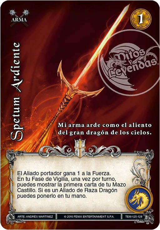 Septum Ardiente 「templarios-125」 (ES)