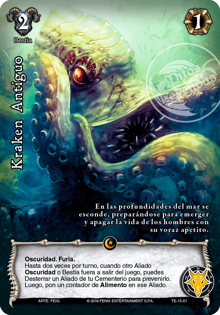 Kraken Antiguo 「terrores-nocturnos-015」 (ES)