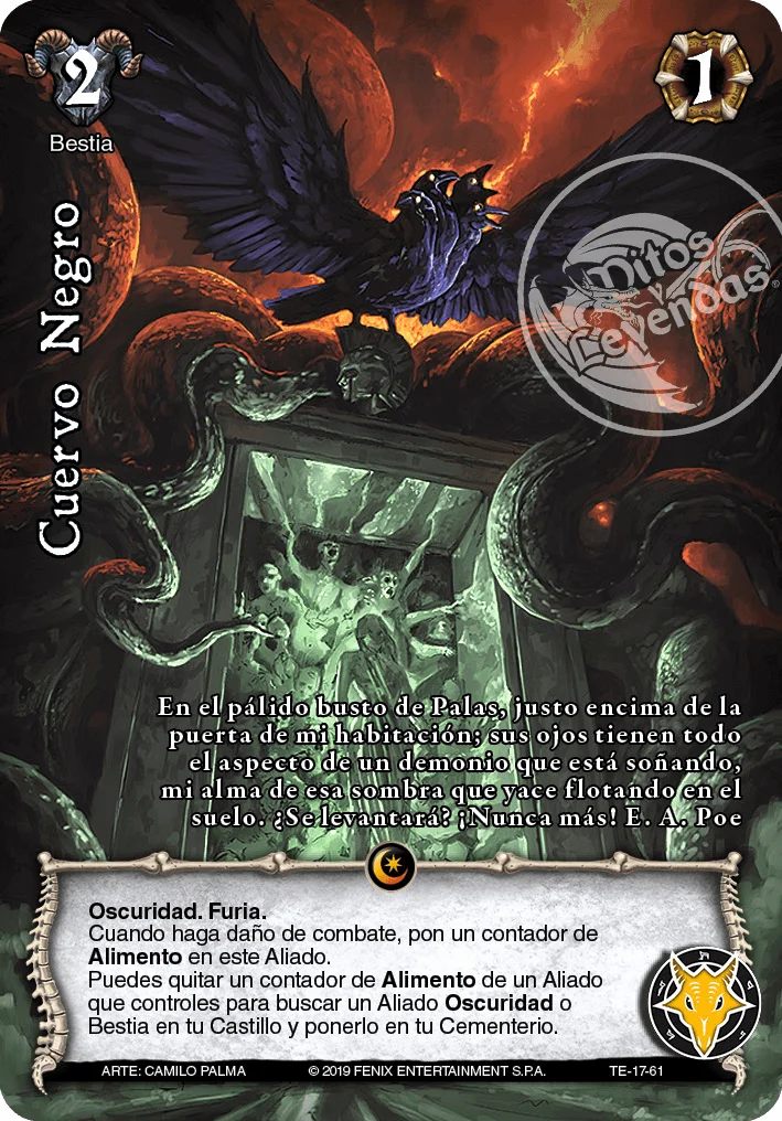 Cuervo Negro 「terrores-nocturnos-017」 (ES)