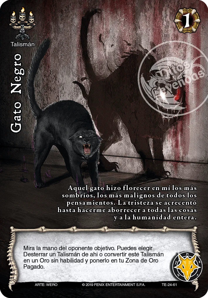 Gato Negro 「terrores-nocturnos-024」 (ES)