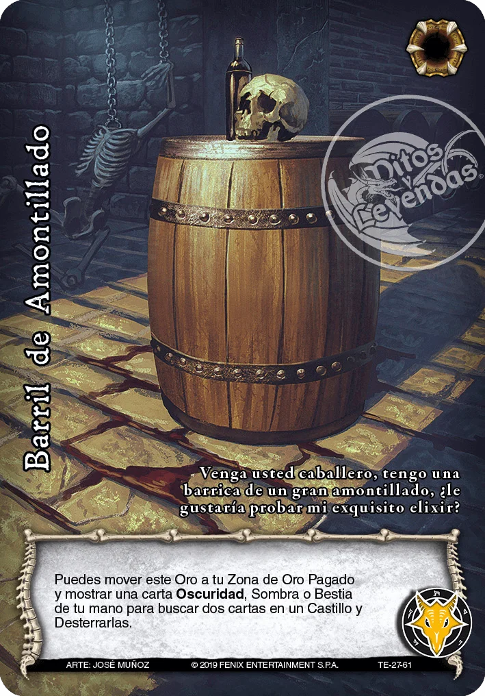 Barril de Amontillado 「terrores-nocturnos-027」 (ES)