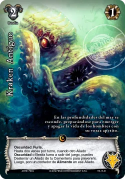 Kraken Antiguo 「TE-015」「ES」