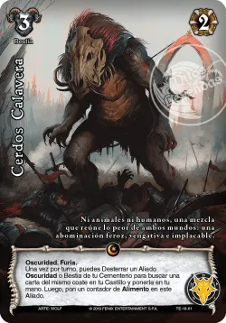 Cerdos Calavera 「TE-018」「ES」
