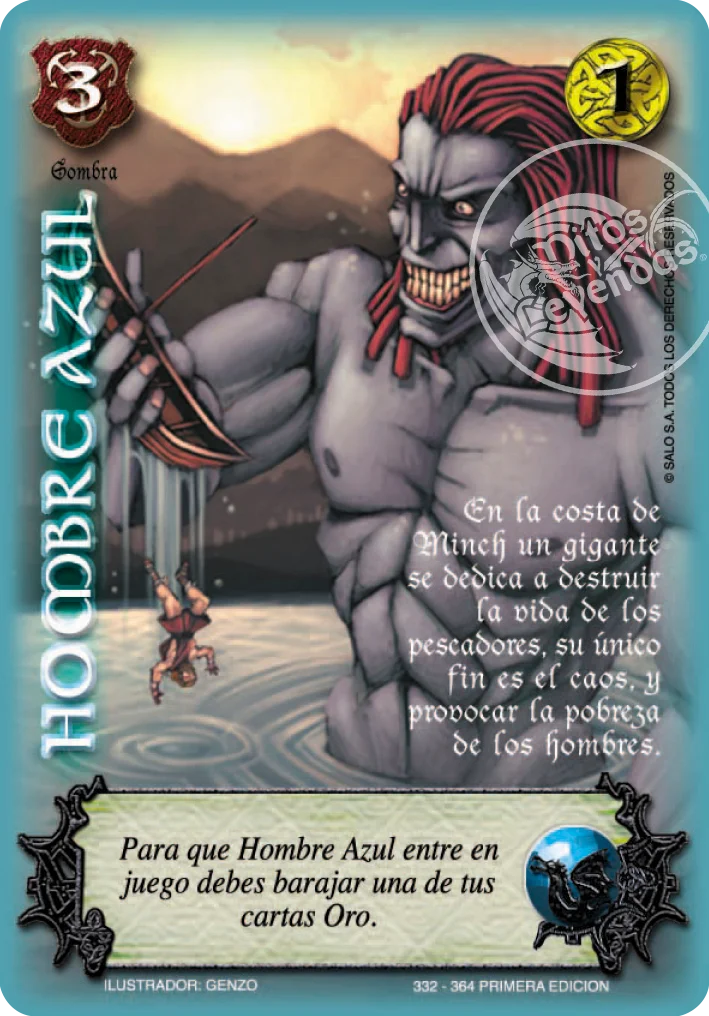 Hombre Azul  「TAL-332」「ES」