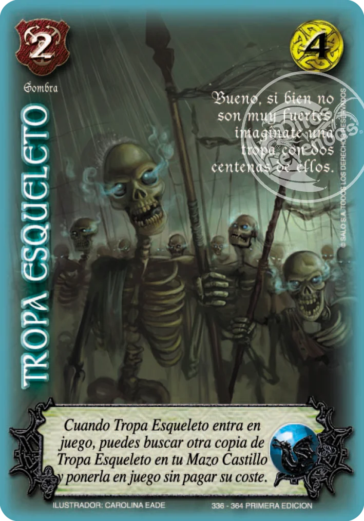 Tropa Esqueleto  「TAL-336」「ES」