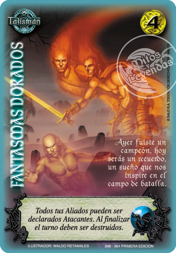 Fantasmas Dorados  「TAL-348」「ES」
