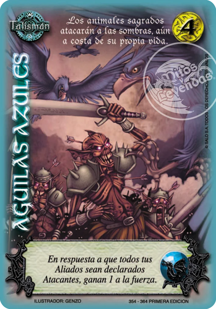 Aguilas Azules  「TAL-354」「ES」