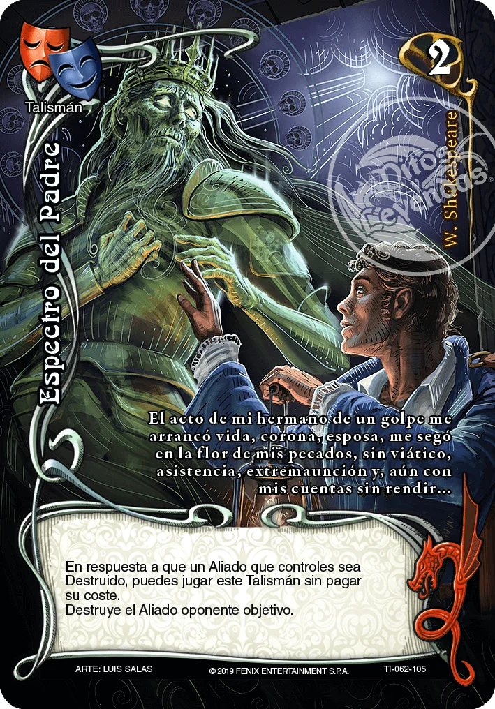 Espectro del Padre 「tinta-inmortal-062」 (ES)