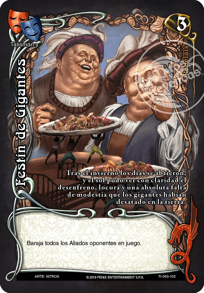 Festín de Gigantes 「tinta-inmortal-063」 (ES)