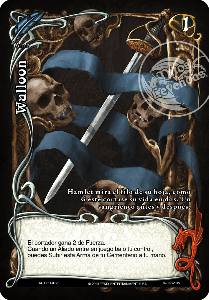 Walloon 「tinta-inmortal-066」 (ES)