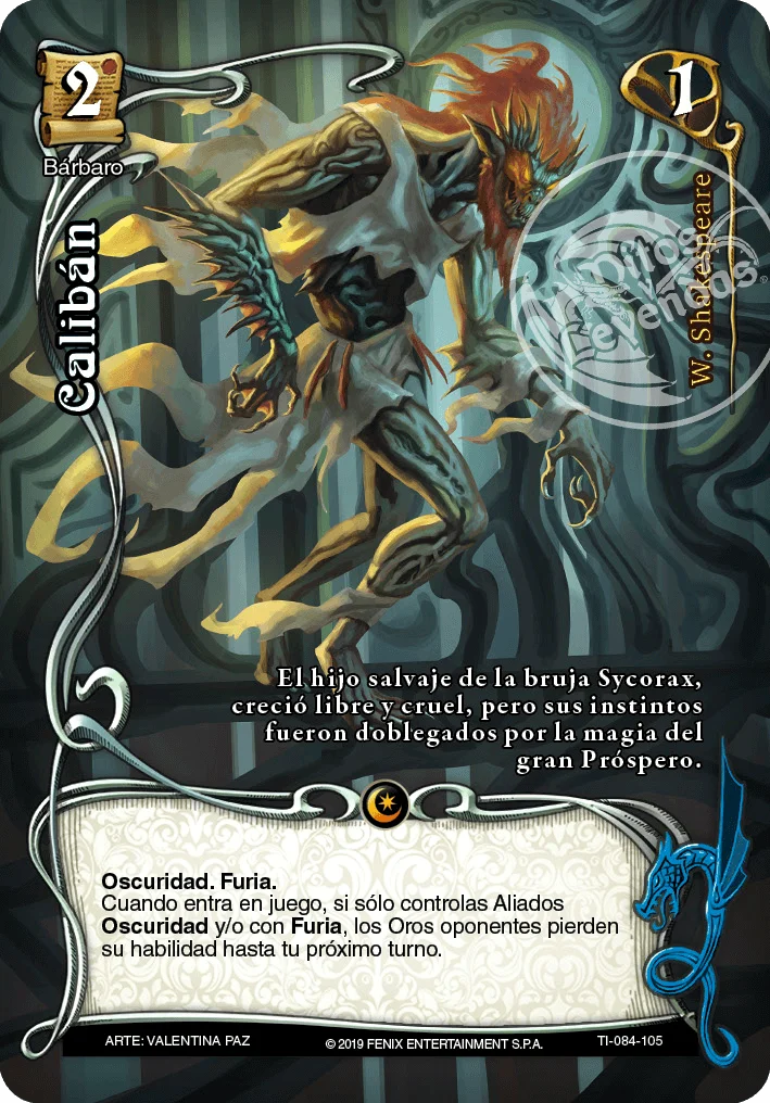 Calibán 「tinta-inmortal-084」 (ES)