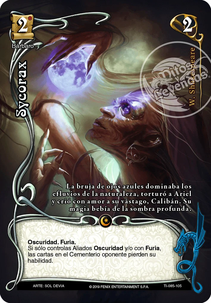 Sycorax 「tinta-inmortal-085」 (ES)