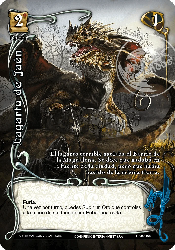 Lagarto de Jaén 「tinta-inmortal-090」 (ES)