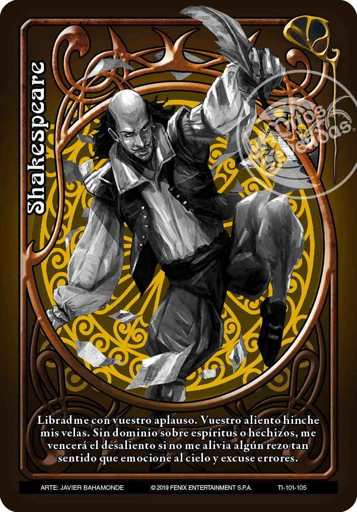 Shakespeare 「tinta-inmortal-101」 (ES)