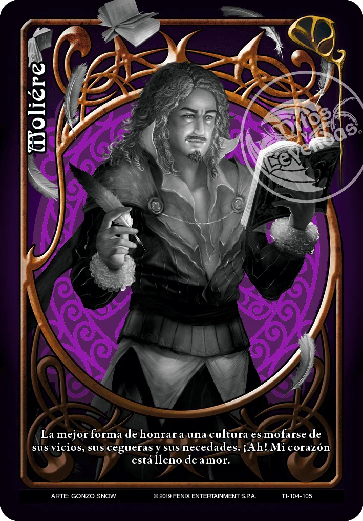 Moliére 「tinta-inmortal-104」 (ES)