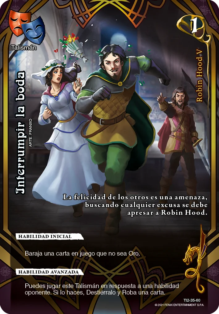 Interrumpir la boda 「tinta_inmortal_robin_hood-005」 (ES)