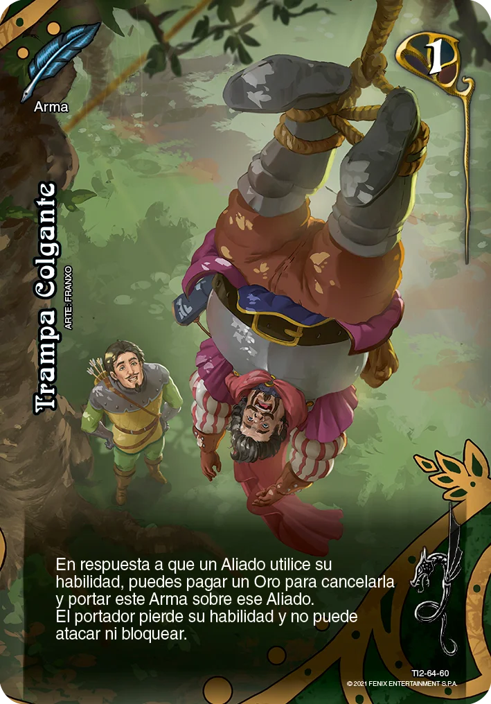 Trampa Colgante 「tinta_inmortal_robin_hood-064」 (ES)