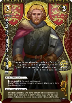 Ricardo I Corazón de León 「TI2-026」「ES」