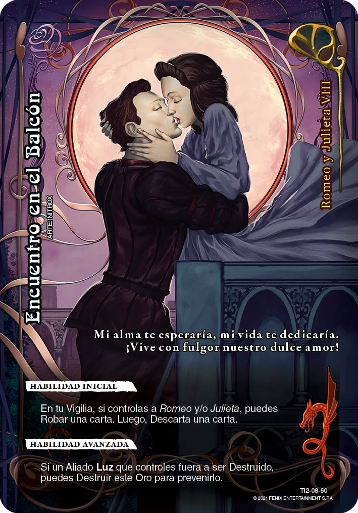 Encuentro en el Balcón 「tinta_inmortal_romeo_y_julieta-008」 (ES)