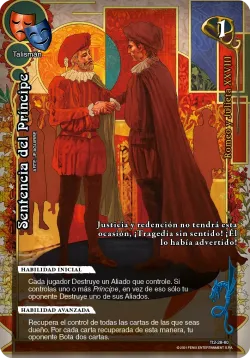 Sentencia del Príncipe 「TI2-028」「ES」