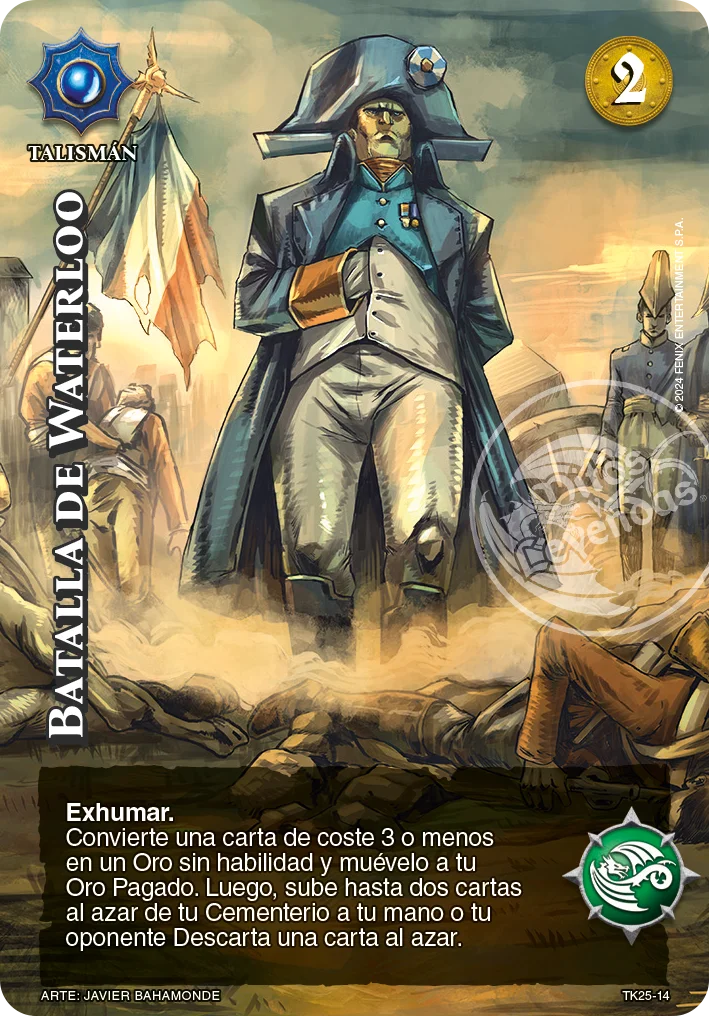 Batalla de Waterloo  「toolkit_cenizas_de_fuego-014」「ES」