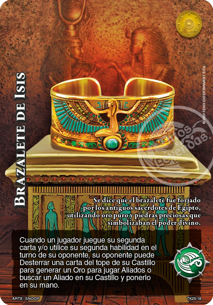 Brazalete de Isis 「toolkit_cenizas_de_fuego-018」「ES」