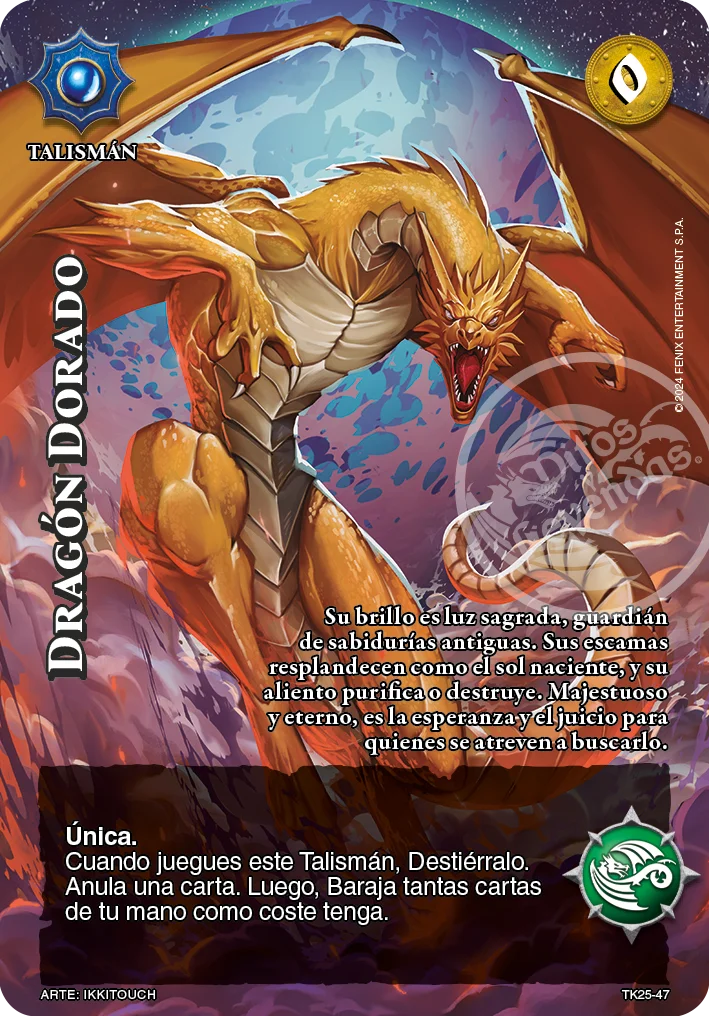 Dragón Dorado 「toolkit_cenizas_de_fuego-033」「ES」