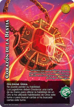 Corazón de la Bestia 「TK25-017」「ES」