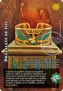 Brazalete de Isis 「TK25-018」「ES」