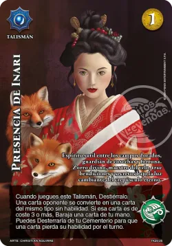 Presencia de Inari 「TK25-025」「ES」