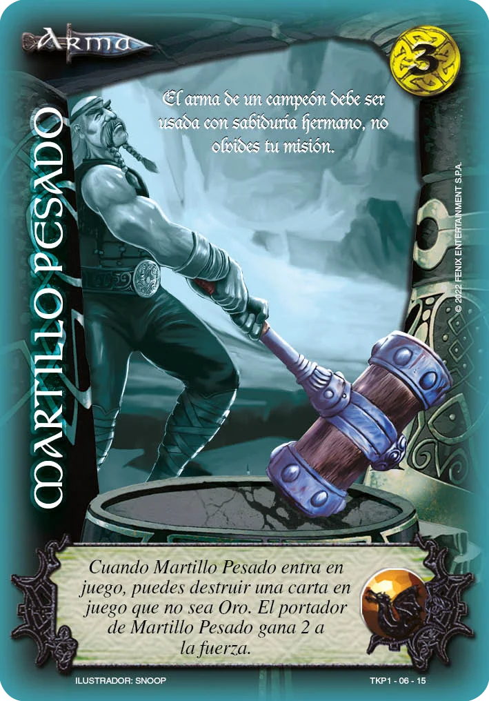 Martillo Pesado 「TKP1-006」「ES」