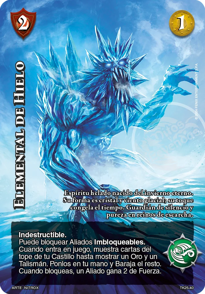 Elemental de Hielo 「toolkit_hielo_inmortal-030」「ES」