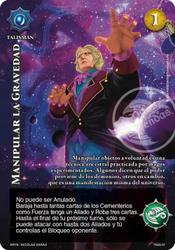 Manipular la Gravedad 「TK25-024」「ES」