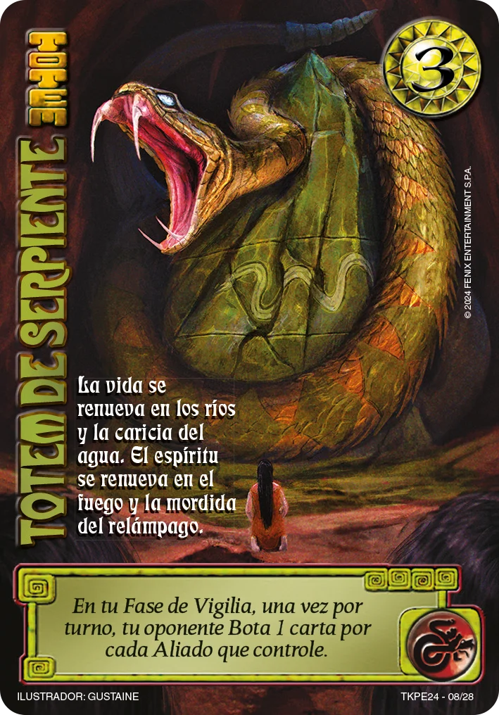 Tótem de Serpiente 「TKPE1-008」「ES」