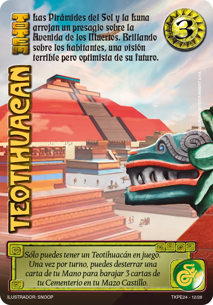 Teotihuacán 「TKPE1-012」「ES」