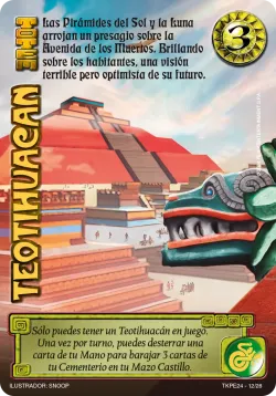 Teotihuacán 「TKPE1-012」「ES」