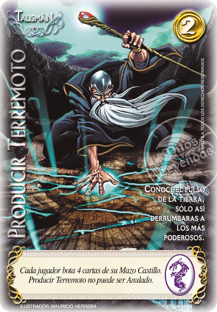 Producir Terremoto 「TKPB24-012」「ES」