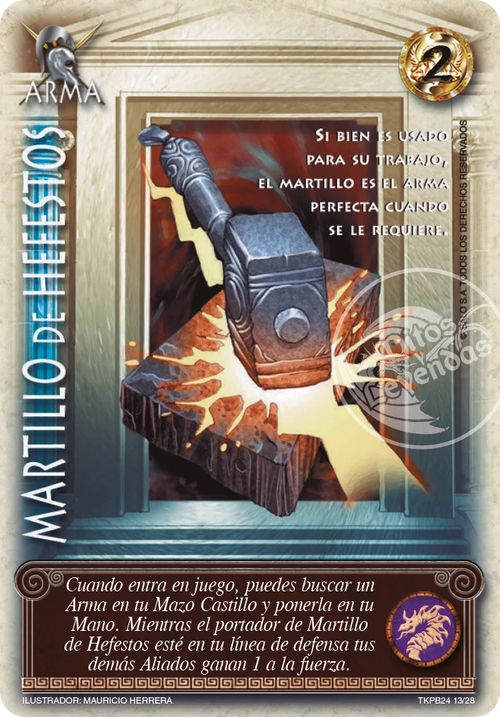 Martillo de Hefestos 「TKPB24-013」「ES」