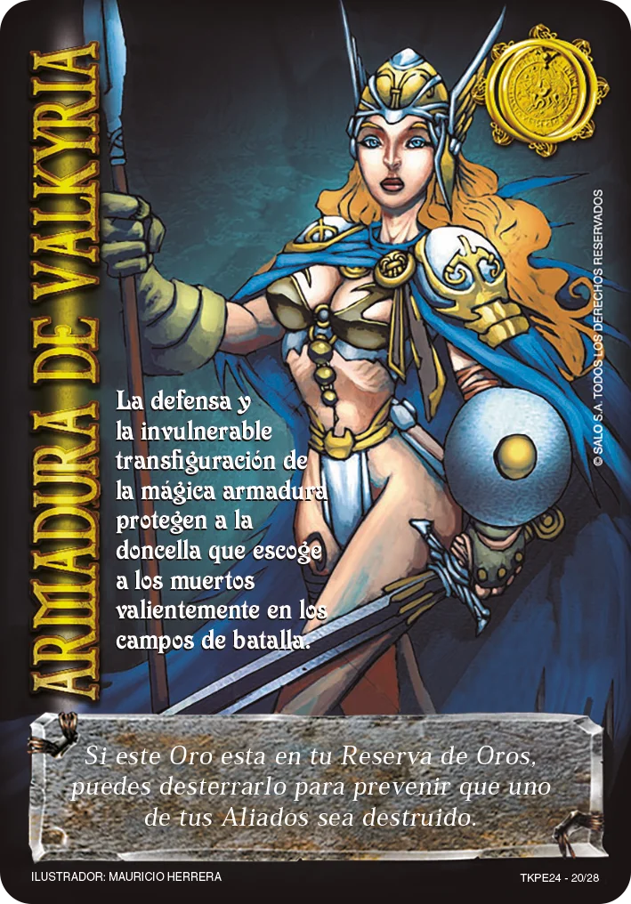 Armadura de Valkirias 「TKPE24-006」「ES」
