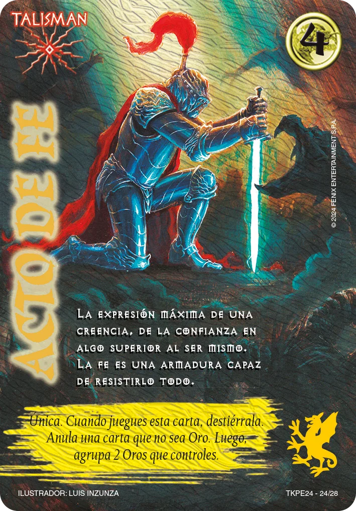 Acto de Fe 「TKPE24-010」「ES」