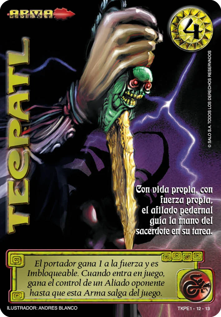 Tecpatl 「TKPE1-012」「ES」