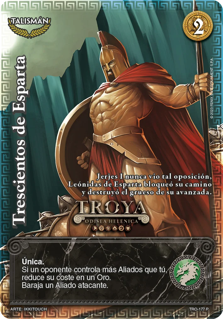 Trescientos de Esparta 「TRO-283」「ES」
