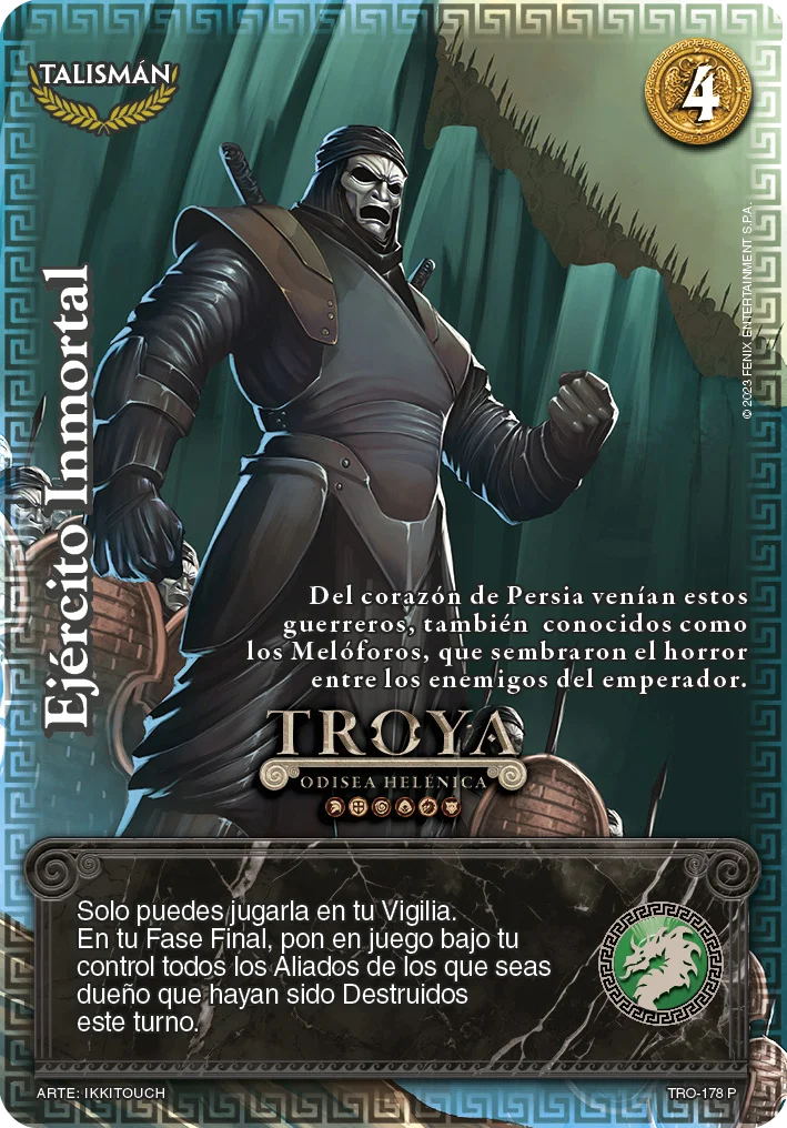 Ejército Inmortal 「TRO-284」「ES」
