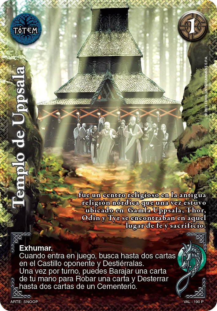 Templo de Uppsala 「valhalla-190」「ES」