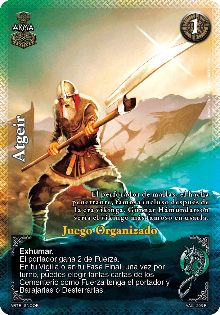 Atgeir 「valhalla-203」「ES」