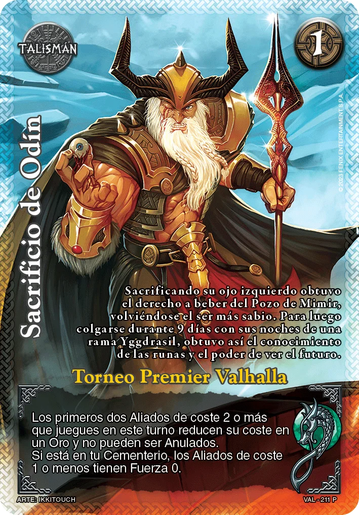 Sacrificio de Odín 「valhalla-211」「ES」