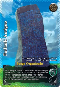 Futhark Antiguo 「VAL-209」「ES」